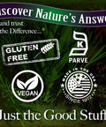Nature'S Answer Reishi Mushroom Mycelia Vegetarian Capsules 90-Count | Immune Support | Promotes Cardiovascular Health | Liver Support