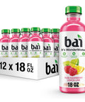 Bai Antioxidant Infused Water Beverage, Molokai Coconut, with Vitamin C and No Artificial Sweeteners, 18 Fluid Ounce Bottle, 12 Pack