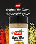 Badia Fried Rice Seasoning, 6 oz ÃƒÂ¢Ã¢â€šÂ¬Ã¢â‚¬Å“ Asian-Inspired Spice Blend for Homemade Fried Rice, Stir-Fries & Noodles ÃƒÂ¢Ã¢â€šÂ¬Ã¢â‚¬Å“ With Garlic, Onion, and Natural Umami