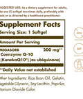 Solgar Megasorb Coq-10 200 Mg 60 Softgels - Supports Heart & Brain Function - Coenzyme Q10 Supplement - Enhanced Absorption - Gluten Free Dairy Free 60 Servings