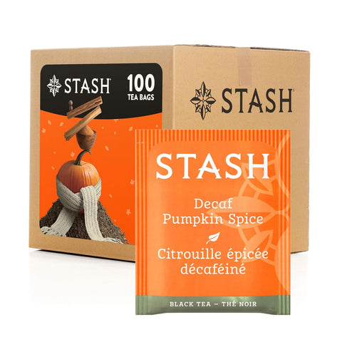 Stash Tea Peppermint Herbal Tea, Box of 100 Tea Bags | Cooling, brisk peppermint flavor with refreshing herbal notes, Non-GMO Project Verified and foil-sealed freshness