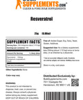 BulkSupplements Resveratrol Powder - Antioxidants Supplement, Sourced from Polygonum cuspidatum Root - - 250mg , 100 Servings (25 Grams - 0.88 oz)
