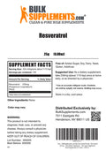 BulkSupplements Resveratrol Powder - Antioxidants Supplement, Sourced from Polygonum cuspidatum Root - - 250mg , 100 Servings (25 Grams - 0.88 oz)