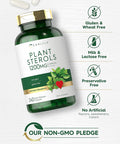 Carlyle Plant Sterols 1200 mg 240 Ultra Potent Capsules Non GMO and Gluten Supplement with Beta Sitosterol