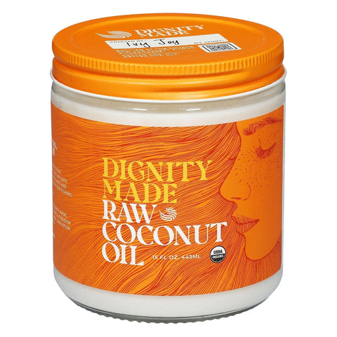 Raw Organic Coconut Oil for Skin, Hair & Cooking - Unrefined, Centrifuge-Extracted, Fair Trade Verified, Non-GMO, Virgin Coconut Oil - Beauty & Health Essentials (15 fl oz, Pack of 1)
