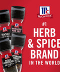 McCormick Grinder Essentials Variety Pack, Non GMO, Varieties Include Black Peppercorn, Himalayan Pink Salt, Peppercorn Medley & Sea Salt, 6.47 oz