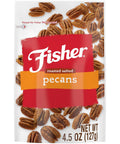 Fisher Snack Glazed Pecans Candied, 24 oz, Pack of 1 | Junior Mammoth Candied Pecans, Perfect For Gifting Or Personal Enjoyment, Crunchy, Irresistibly Sweet