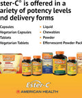 American Health Ester-C With Citrus Bioflavonoids - 500 Mg - 120 Vegetarian Capsules