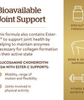 Solgar Extra Strength Glucosamine Chondroitin Msm W/ Ester-C 180 Tablets - Promotes Healthy Joints Supports Comfortable Movement & Collagen Formation - Non-Gmo Gluten Free Dairy Free - 60 Servings