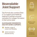 Solgar Extra Strength Glucosamine Chondroitin Msm W/ Ester-C 180 Tablets - Promotes Healthy Joints Supports Comfortable Movement & Collagen Formation - Non-Gmo Gluten Free Dairy Free - 60 Servings