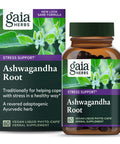 Gaia Herbs Ashwagandha Root Vegan Liquid Capsules 60 Count
