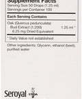 UNDA Gemmo Therapy Quercus Pedunculata | Oak Bud Extract | 4.2 fl oz (125 ml)