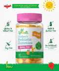 Children'S Probiotic | 60 Gummies | Natural Tropical Flavor | Vegan, Non-Gmo & Gluten Free Supplement | By Lil' Sprouts
