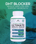Best Over-The-Counter Prostate Support Health Supplement For Men - 600 Mg Saw Palmetto 300Mg Pygeum - 16 Herbs + Zinc - Relief From Enlarged Prostate & Stop Frequent Urination - 60 Capsules
