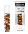 Neutrogena Rapid Tone Repair 20% Vitamin C Brightening Serum Capsules, Antioxidant Face Serum to Brighten Look of Dark Spots & Even Skin Tone, Oil-Free, 30 Serum Capsules