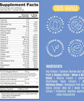 Birdman Peacock Vegan Protein Powder Complete Plant Based Meal Replacement Shake With Magnesium, Vitamin D, Mct Oil All In One Supplement For Men And Women Smooth Texture Coco Vanilla Flavor
