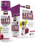Force Factor Total Beets Superfood Ss for Healthy All-Day Stamina, Energy Drink Alternative with Beet Root Powder, Vitamins, & Antioxidants, Nitric Oxide Energy S, Berry, 3 Fl Oz (6-Pack)