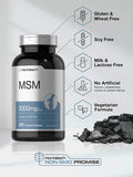 MSM Supplement | 3000mg | 300 Coated Caplets | Methylsulfonylmethane with Calcium | Vegetarian, Non-GMO, Gluten Free | by Horbaach