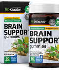 BIO KRAUTER Mauwe Herbs Quercetin With Bromelain Gummies - Organic Quercetin Supplement - Vegan Immune Support - Potent Source Of Antioxidants - 1000 Mg Mix - 60 Vegan Gummies Gelatine-Free Formula