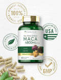 Carlyle Maca Root Capsules | 4800mg | 180 Count | High Potency Extract | Non-GMO and Gluten Formula