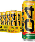 Cellucor C4 Performance Energy Drink | Strawberry Blast | Zero Sugar Carbonated Preworkout Energy | 200mg Caffeine with Beta Alanine | 16 Fl Oz (12 Pack)