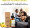 Organic Raw Bromelain Mist-Liquid Pineapple Extract - Enhanced Potency 500Mg, For Kids & Adults - For Digestive Health, Inflammatory Response, And Healing - Non-Gmo - 60Ml 120 Day Supply