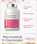 Carlyle Myo-Inositol and D-Chiro Inositol 2060mg | 150 Capsules | Non-GMO Gluten Supplement