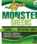 Elevate Recovery Supplements Organic Greens (All-In-1) Superfood Greens Supplements With 28 Superfoods - Multi Greens Supplement Pills - Certified Organic - Easy To Swallow - 60 Tablets