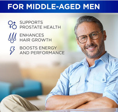 Prostate Supplements For Men - 90 Natural Prostate Health Capsules - Pumpkin Seeds, Pygeum And Saw Palmetto For Men Bladder Control And Healthy Urinary Tract Support- Made In Usa