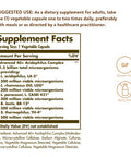 Solgar Advanced 40+ Acidophilus 120 Vegetable Capsules - Supports Healthy Intestinal Flora - 1.5 Billion Microorganisms Per Serving - Gluten Dairy Lactose & Milk Free - Vegetarian - 120 Servings