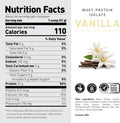 Kaged Muscle Whey Protein Powder 100% Whey Protein Isolate for Post Workout Recovery Vanilla 3lbs