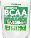 Xprs Nutra BCAA Powder - Amino Acids Supplement for Men - Unflavored BCAA Workout Supplements - Gym Supplements for Men - Amino Acids Supplement for Women for Gym Post Workout Recovery (2 Pounds)