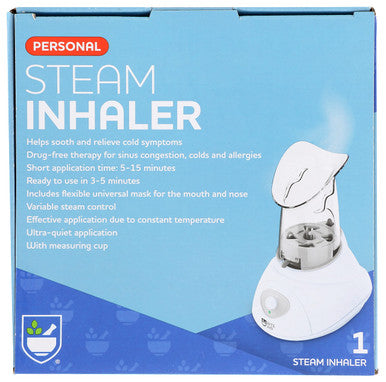 Rite Aid Steam Inhaler For Relief From Allergies, Sinus Congestion, And Colds For Personal Use