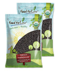 Food to Live Organic Dried Black Mulberries, 1 Pound Ã¢â‚¬â€œ Non-GMO, Raw Fruit, Unsulfured, Unsweetened, Vegan, Mulberry in Bulk. Great for Snacking, Desserts, and Granola. No Sugar Added. Morus nigra