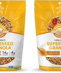 Manitoba Harvest Hemp Yeah Superseed Granola, Honey & Oats- 10oz - 11g Protein, 4g Fiber, 3.5g Omega 3 & 6 per 60g serving - With Hemp & Pumpkin Seeds - Vegan, Non-GMO Project Verified