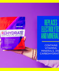 Advocare Rehydrate Electrolyte Drink Mix - Hydration & Recovery Drink With Sodium, Potassium & More - Fruit Punch, 14 Stick Packs