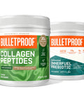 Bulletproof Duo Kit | Collagen Peptides Protein Powder For Skin, Bones And Joints 18G Protein, 17.6 Oz & Innerfuel Prebiotic Fiber Powder For Gut, Gas Relief, Digestive Health And Immune Support