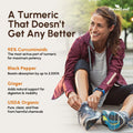 Forestleaf Turmeric Supplement Extra Strength 2265Mg - Turmeric Curcumin Supplement W/Bioperine Black Pepper - Tumeric And Ginger Supplements 95 Curcuminoids Supports Immune & Joint Health 120 Caps