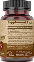DEVA Vegan Chelated Iron with Added Vitamin B-12, Dietary Supplement, 29 mg, 90 Count