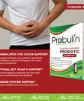 Probulin Colon Support Daily Probiotic Supplement 60 Capsules