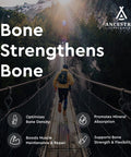 Ancestral Supplements Grass Fed Living Bone Supports Bone Strength, Flexibility, and Remineralization 180 capsules
