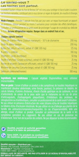 ReLife Adult Cleanse Liver Support Herbal Detox Formula 600mg of Milk Thistle Gluten Dairy 90 Vegetarian Capsules Packaging May Vary