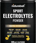 Sport Electrolytes Powder No Sugar, 500g (52 Servings) | Electrolyte Hydration Drink Mix with Sodium, Potassium, Magnesium, L-Glutamine, Beta Alanine, & Coconut Water ÃƒÆ’Ã†â€™Ãƒâ€šÃ‚Â¢ÃƒÆ’Ã‚Â¢ÃƒÂ¢Ã¢â€šÂ¬Ã…Â¡Ãƒâ€šÃ‚Â¬ÃƒÆ’Ã‚Â¢ÃƒÂ¢Ã¢â‚¬Å¡Ã‚Â¬Ãƒâ€¦Ã¢â‚¬Å“ Tropical Pineapple Flavor