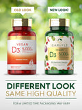 Carlyle Vitamin D3 5000 Iu | 180 Capsules | Vegan, Non-Gmo, And Gluten Free Formula | Vitamin D Supplement