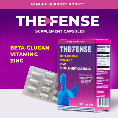 Beta Glucan, Vitamin C And Zinc Supplement Capsules - Immune Support Boost For Women And Men - Gluten Free, Lactose Free, Non-Gmo - 60 Capsules.