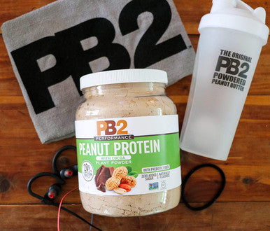 PB2 Performance Peanut Protein Powder with Dutch Cocoa 2 lb/32 oz Jar 20g of Vegan Plant Based Protein Powder Non GMO Gluten Non Dairy