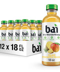 Bai Antioxidant Infused Water Beverage, Molokai Coconut, with Vitamin C and No Artificial Sweeteners, 18 Fluid Ounce Bottle, 12 Pack