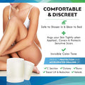 Clear Gel Silicone Scar Tape-See Through Silicon Medical Grade Stripsscar Repair Sheet Transparent Burn Breast Face Discover Acne Scars Solution Removal Must Haves-5 Foot Roll-No Messy Cream Silikan