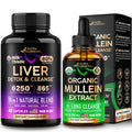 NUTRAHARMONY Liver Support Detox Blend & Mullein Drops
