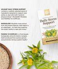 Solgar Daily Stress Support 60 Vegetable Capsules - Build Resistance To Stress & Mental Fatigue - Support Ability To Stay Calm - Contains Clinically-Studied Rhodiola & B-Complex Non-Gmo 60 Servings